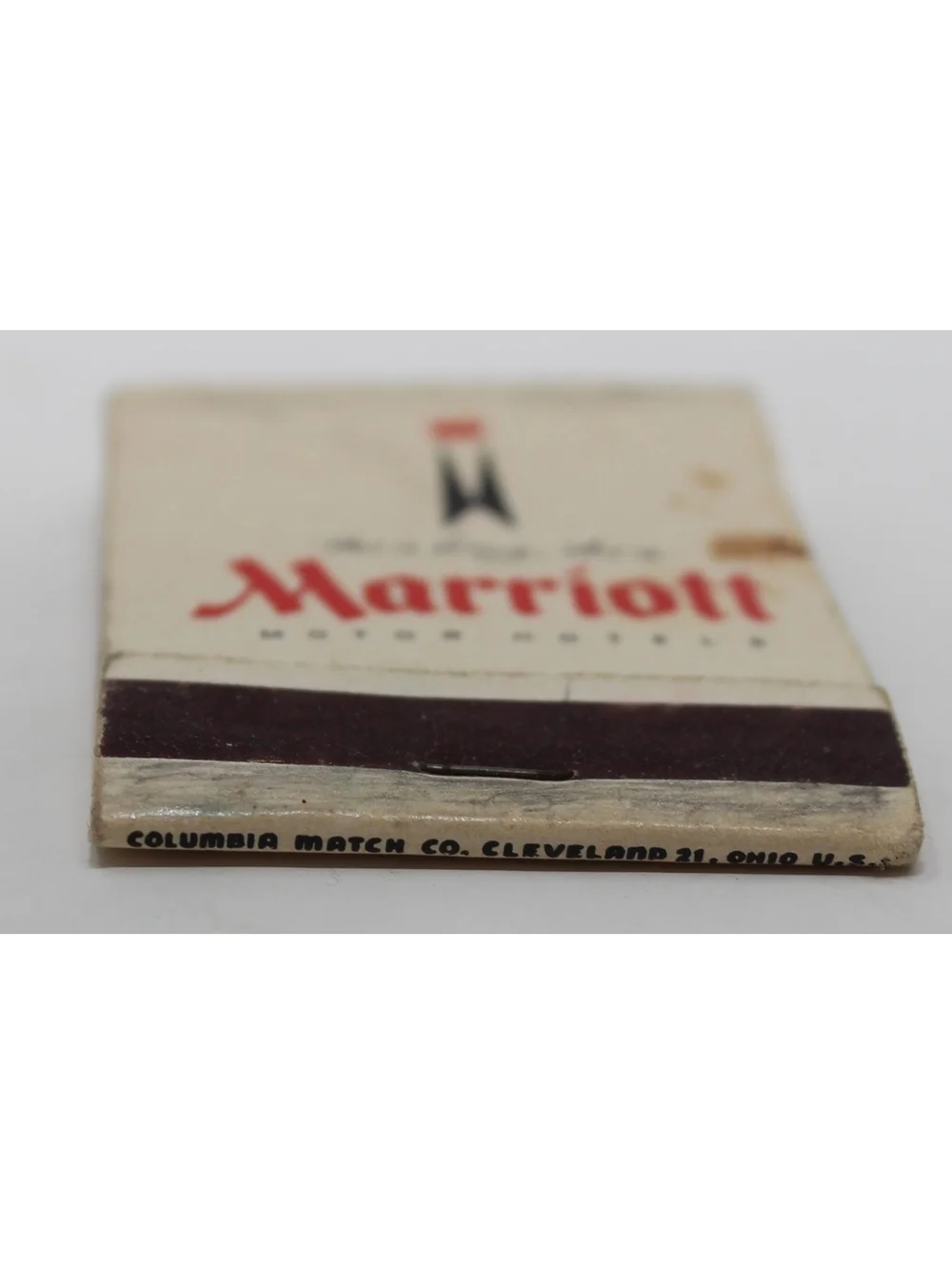 Vintage 1960s Lot of 2 Matchbooks This Is Living This is Marriott Motor Hotels